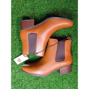 A New Day Ellie Chelsea Boots - Women's Size 11 Brown NWT